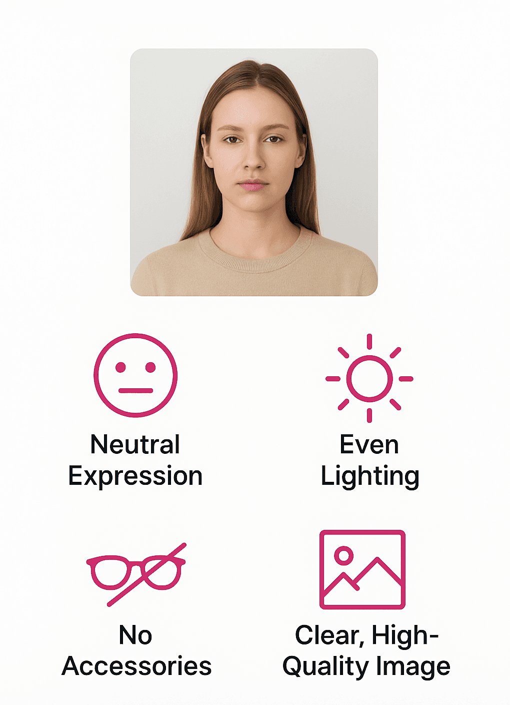Upload instructions visual guide